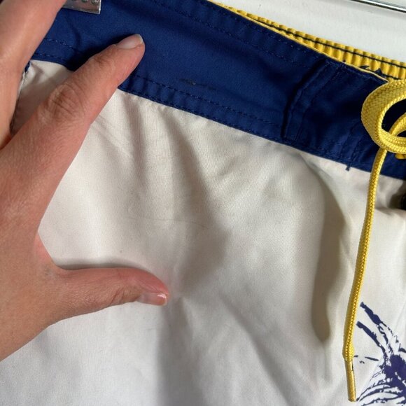Corona white and blue swimming trunks size small - Picture 3 of 10